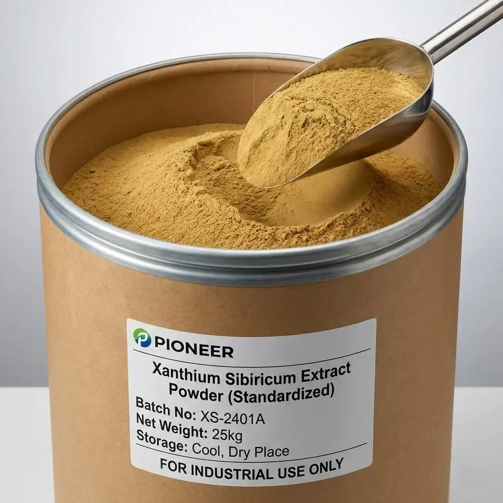 How Xanthium Sibiricum Extract Is Processed?